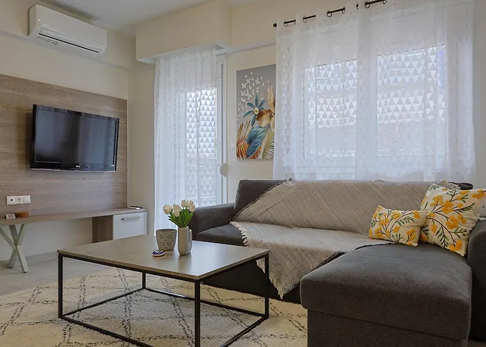 Zeta-garden Oasis & Private Parking By Optimum Link Apartment Katerini