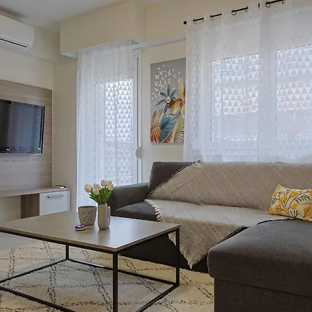 Zeta-garden Oasis & Private Parking By Optimum Link Appartement Kateríni