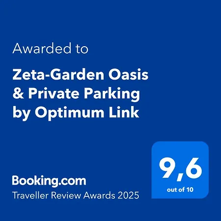 Zeta-garden Oasis & Private Parking By Optimum Link Appartement Kateríni