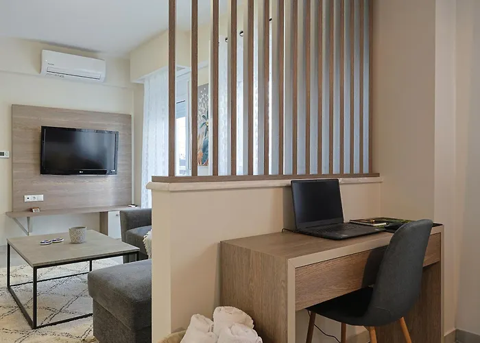 Zeta-garden Oasis & Private Parking By Optimum Link Apartamento Kateríni